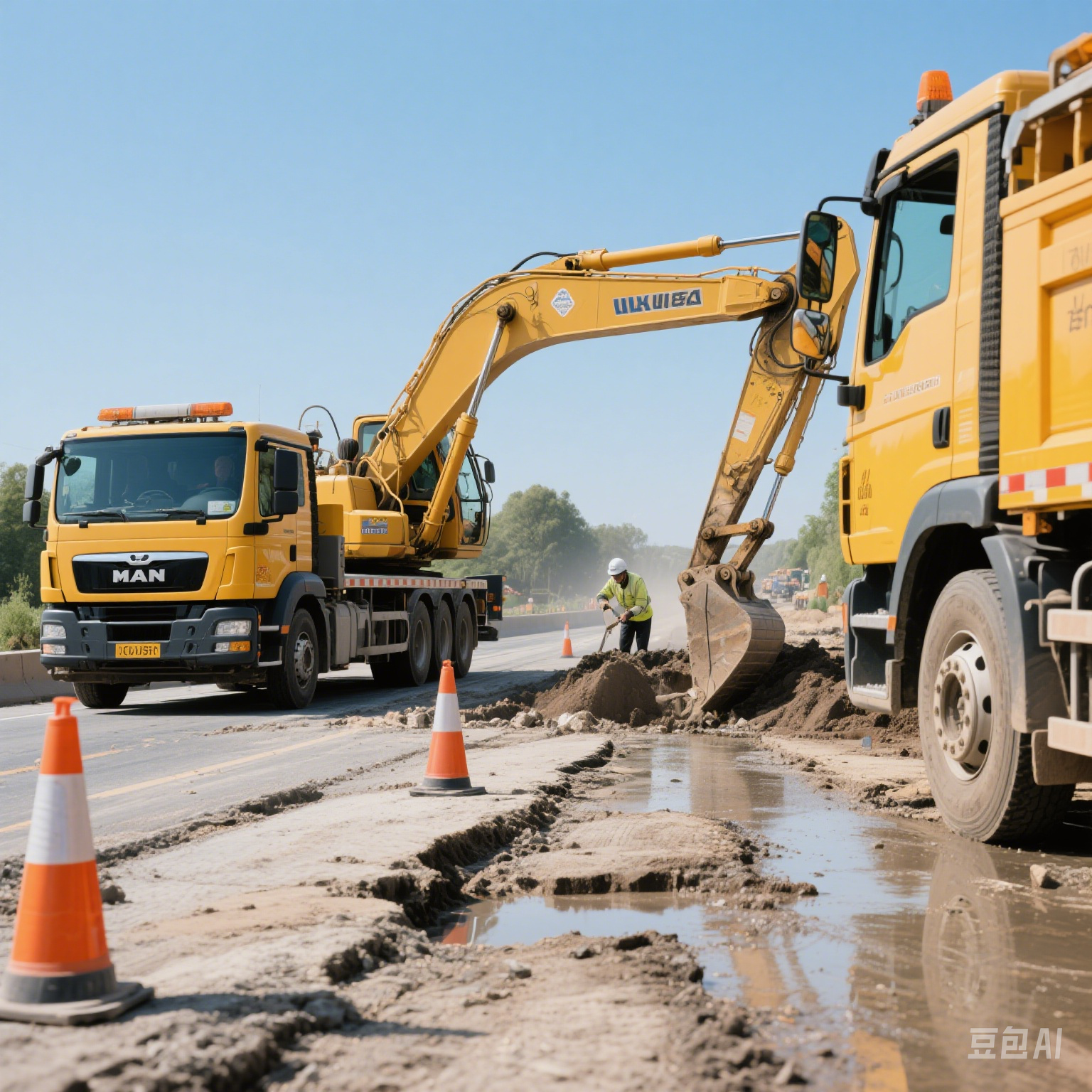 复杂路面应急能力